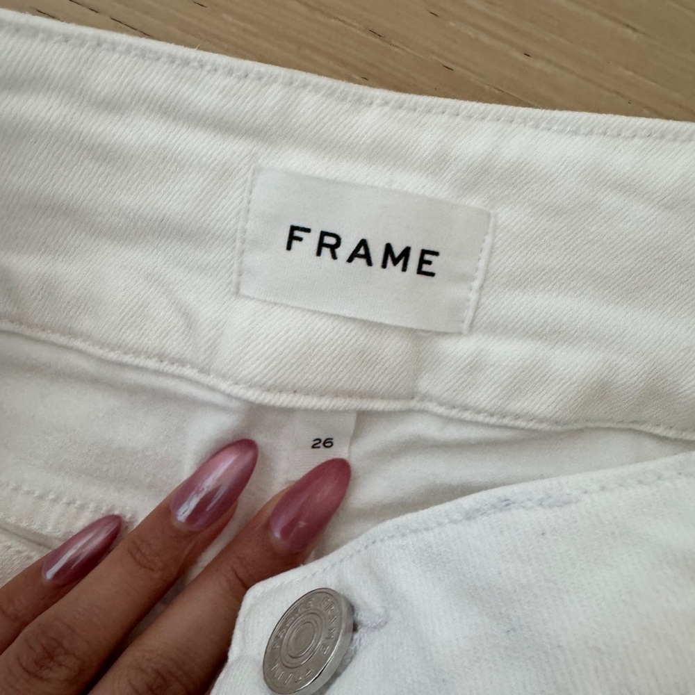 Frame High Waist Flared Jeans - Picture 2 of 3